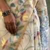 Muslin jamdani handloom saree