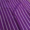 Alani purple vertical striped kanchi silk saree 3