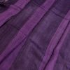Veena lilac violet floral printed tussar saree