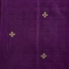Alani Fuschia violet striped kanchipuram silk saree 4