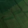Nihira green rising border Kanchipuram silk saree