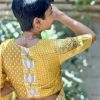 Jwala yellow tussar blouse 1